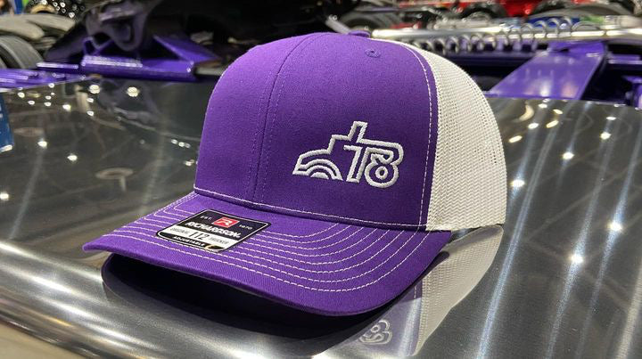 T8HUNNID PURPLE RICHARDSON HAT