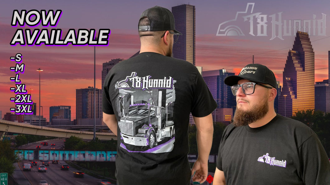 T8HUNNID Flat Top Kenworth T-SHIRT