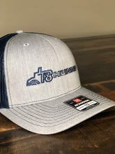 Load image into Gallery viewer, NAVY T8HUNNID RICHARDSON TRUCKER HAT
