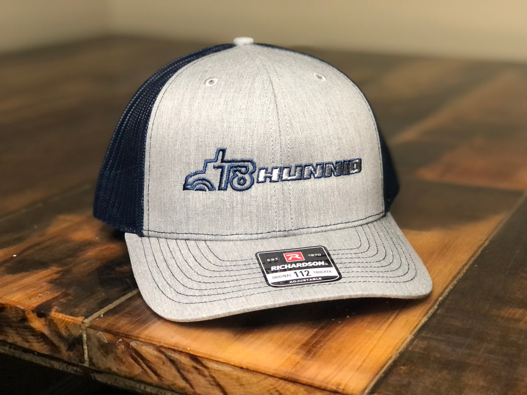 NAVY T8HUNNID RICHARDSON TRUCKER HAT