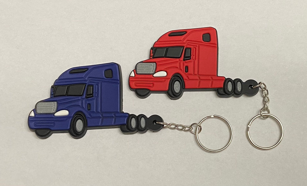 Freightliner Columbia Rubber Keychain