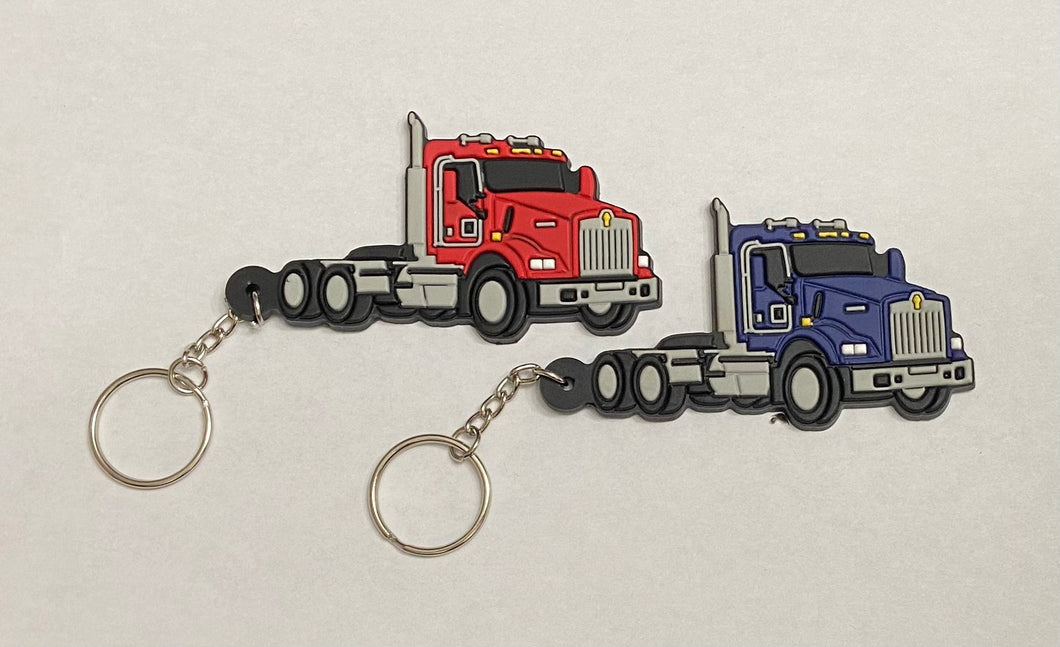 Kenworth T800 Rubber Keychain