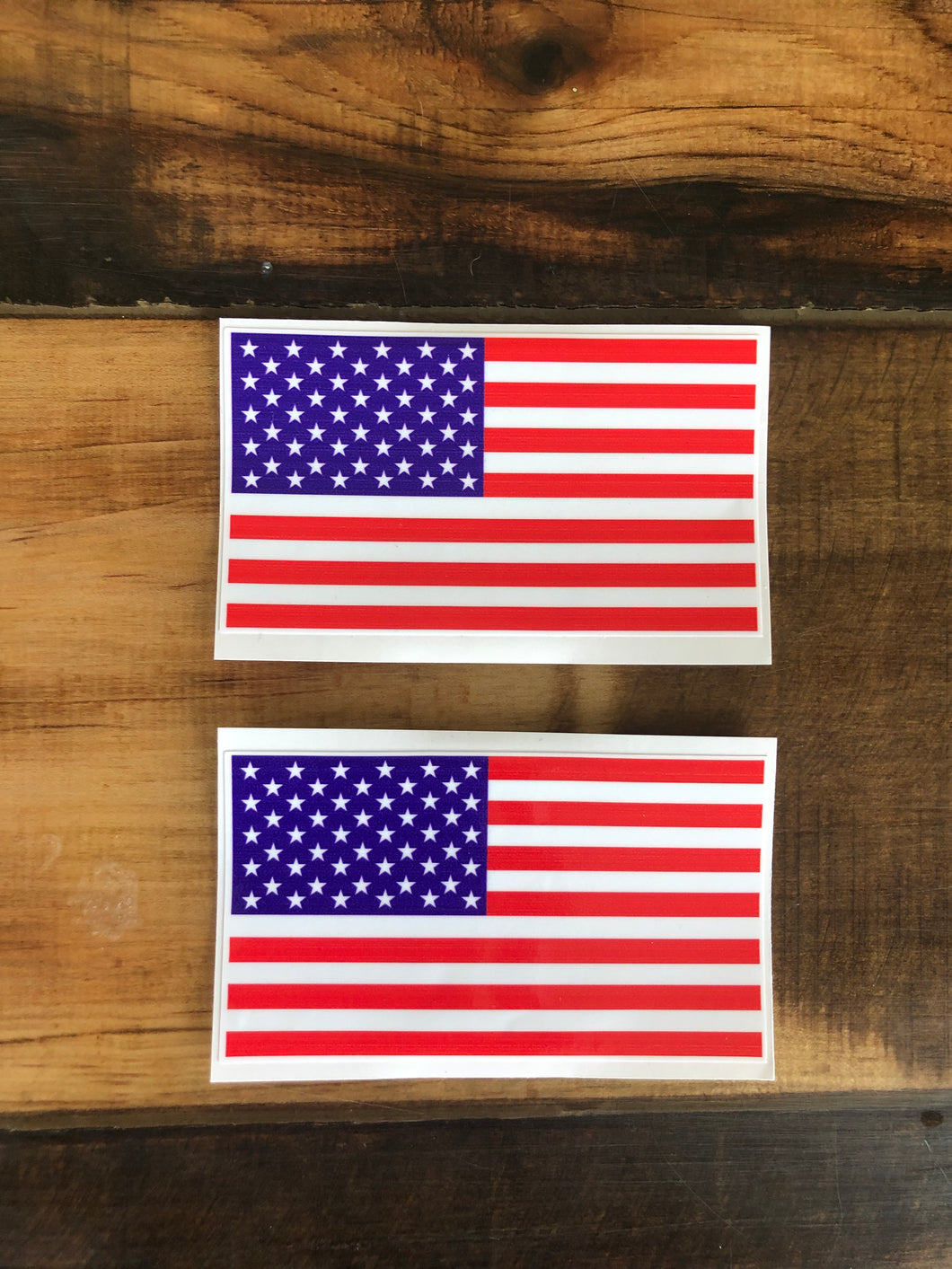 AMERICAN FLAG DECAL SET