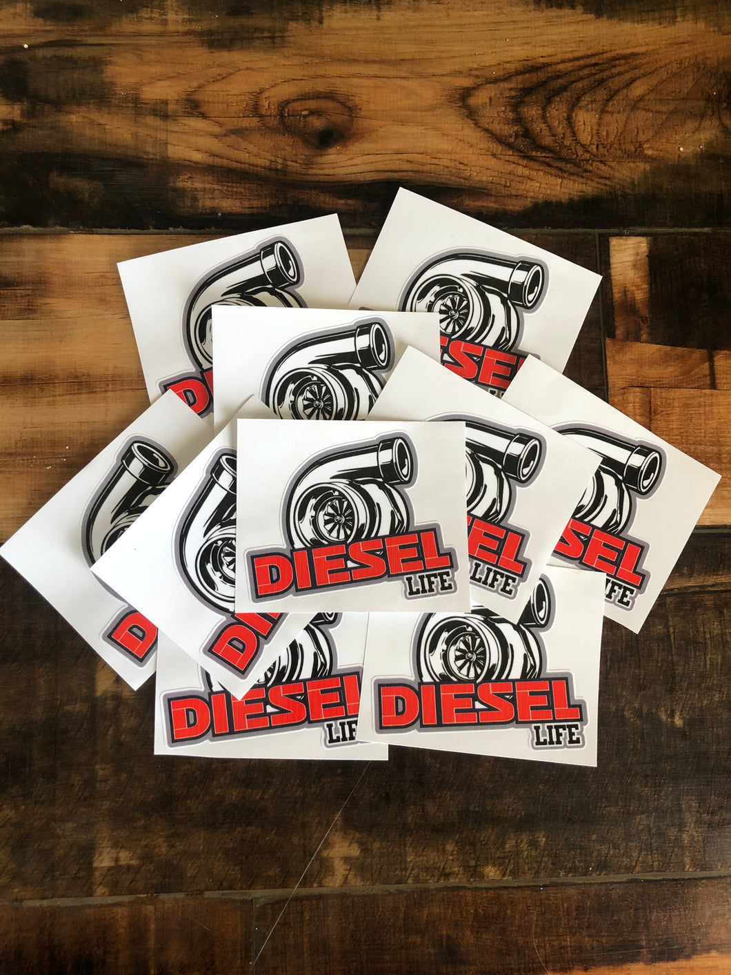 TURBO DIESEL LIFE DECAL