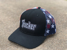 Load image into Gallery viewer, USA Trucker Snapback Hat
