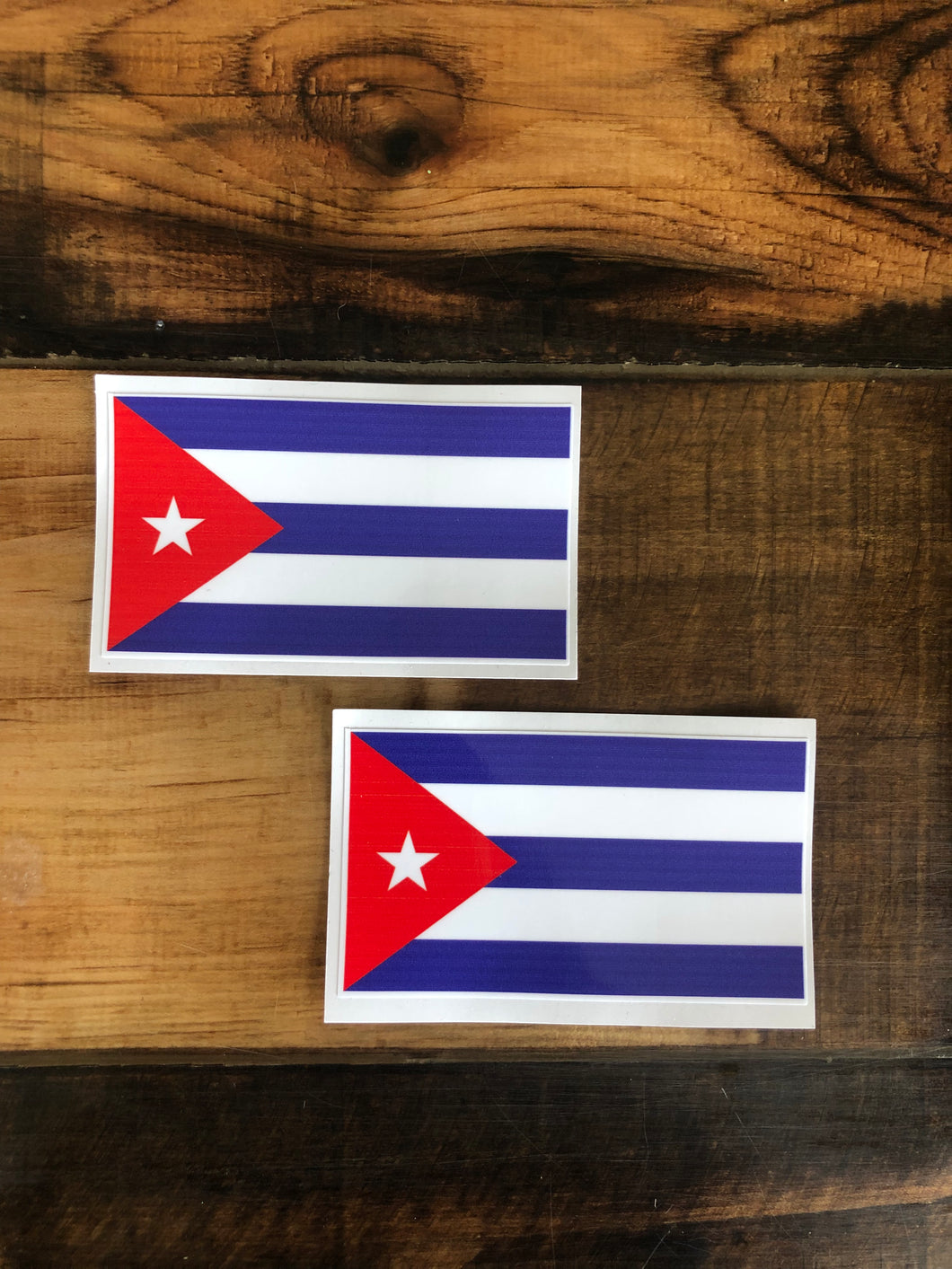 CUBA FLAG DECAL SET